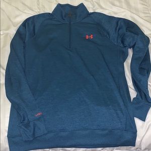 Dark Blue Under Armour Storm 1/4 Zip
